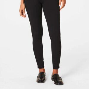 SPANXsupersmooth™ PerfectFit Ponte Zip Legging | Classic Black Tall / M